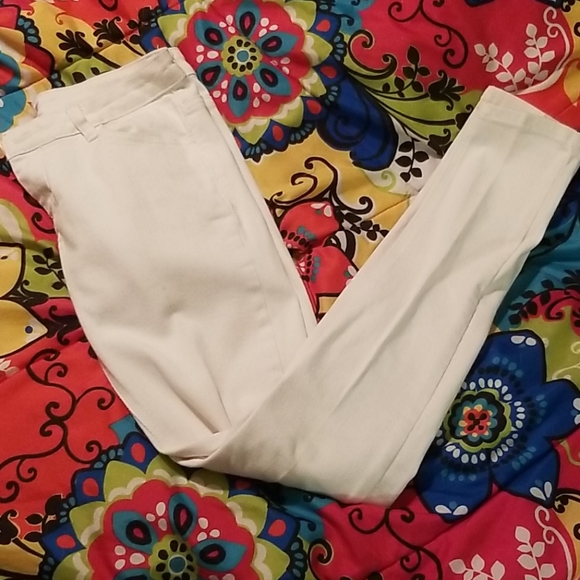 Chiqle denim white jeans - Picture 1 of 4